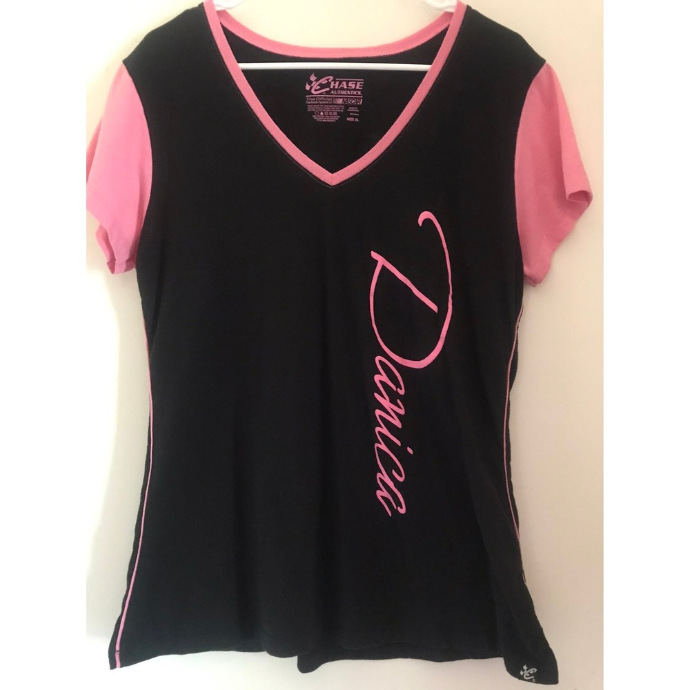 Nascar‎ Danica Patrick Women's V-neck T-Shirt- Size XL